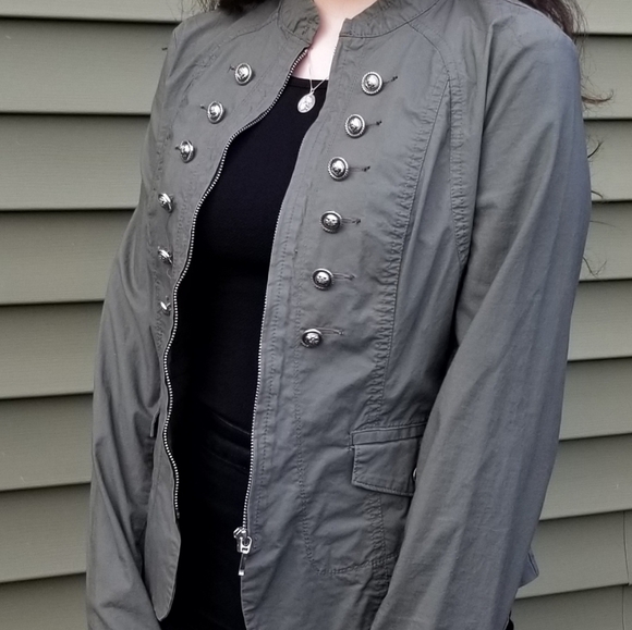 I.N.C. Army Style Jacket - Picture 4 of 6